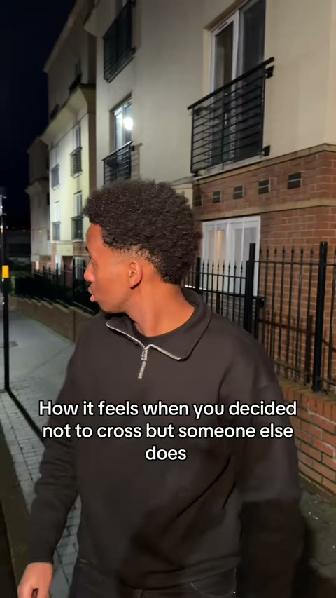 The crossing stand-off